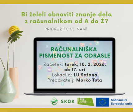 Promocija_Računalniška pismenost, Vir: LU Sežana
